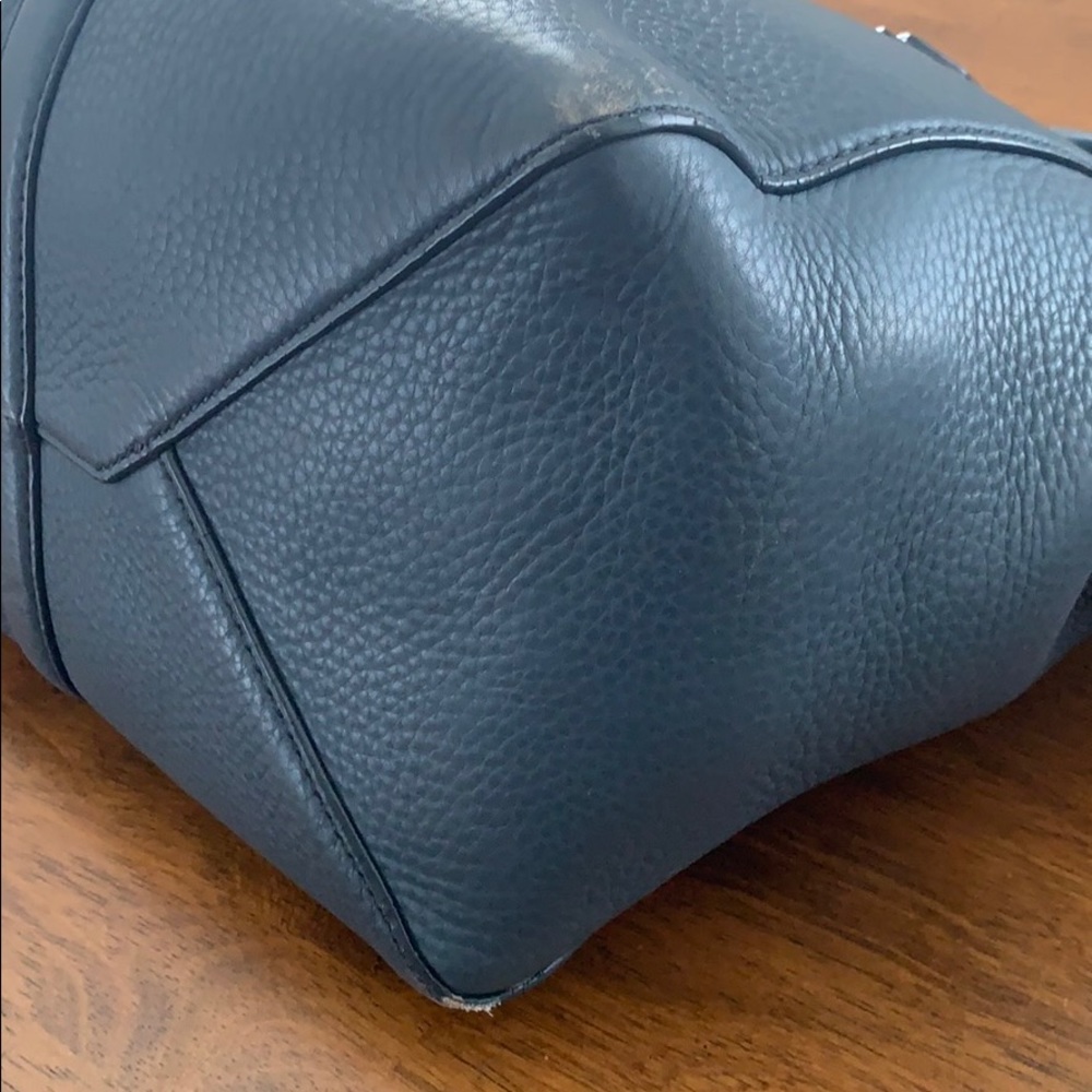 J Crew crossbody purse, blue-gray - Picture 6 of 8